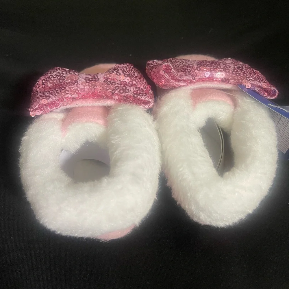 Pink Baby Booties Infant‎ Socks 0-12 mos